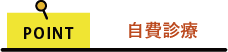 自費診療ポイントアイコン