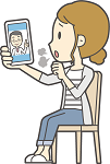 オンライン診療イラスト1
